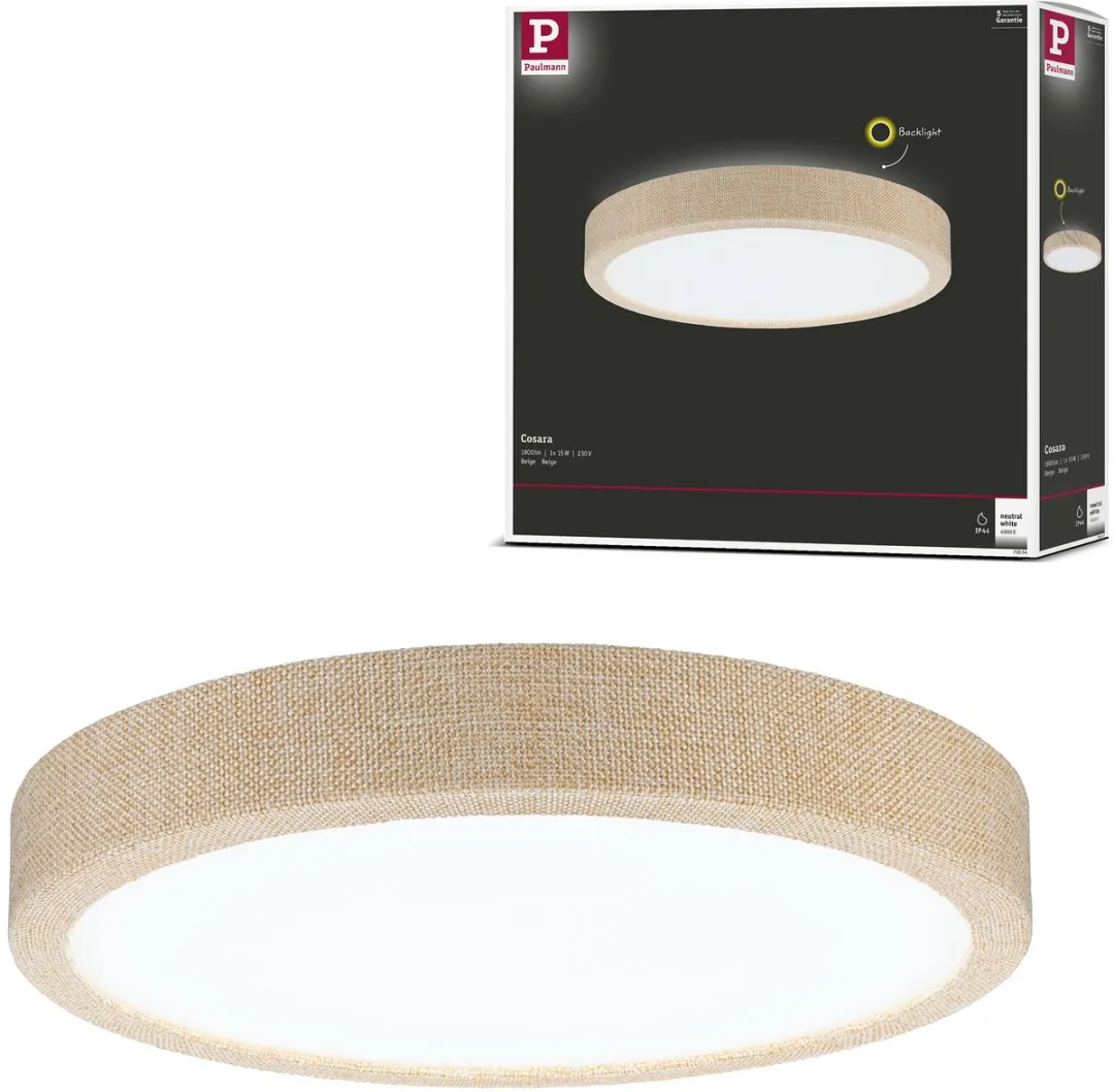 Paulmann LED-paneel Cosara IP44 15W 1300lm