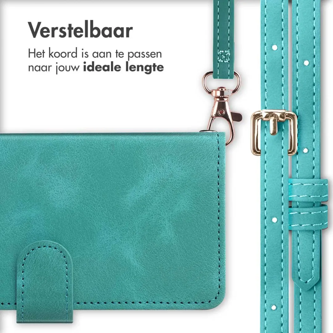 Imoshion Bookcase Hoesje Google Pixel 8a - 3 Pasjes - Turquoise