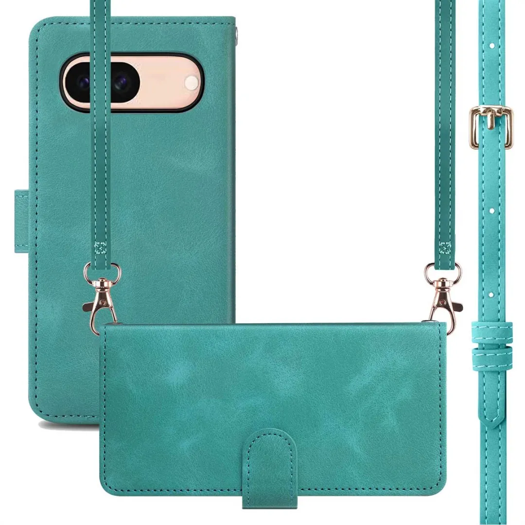 Imoshion Bookcase Hoesje Google Pixel 8a - 3 Pasjes - Turquoise