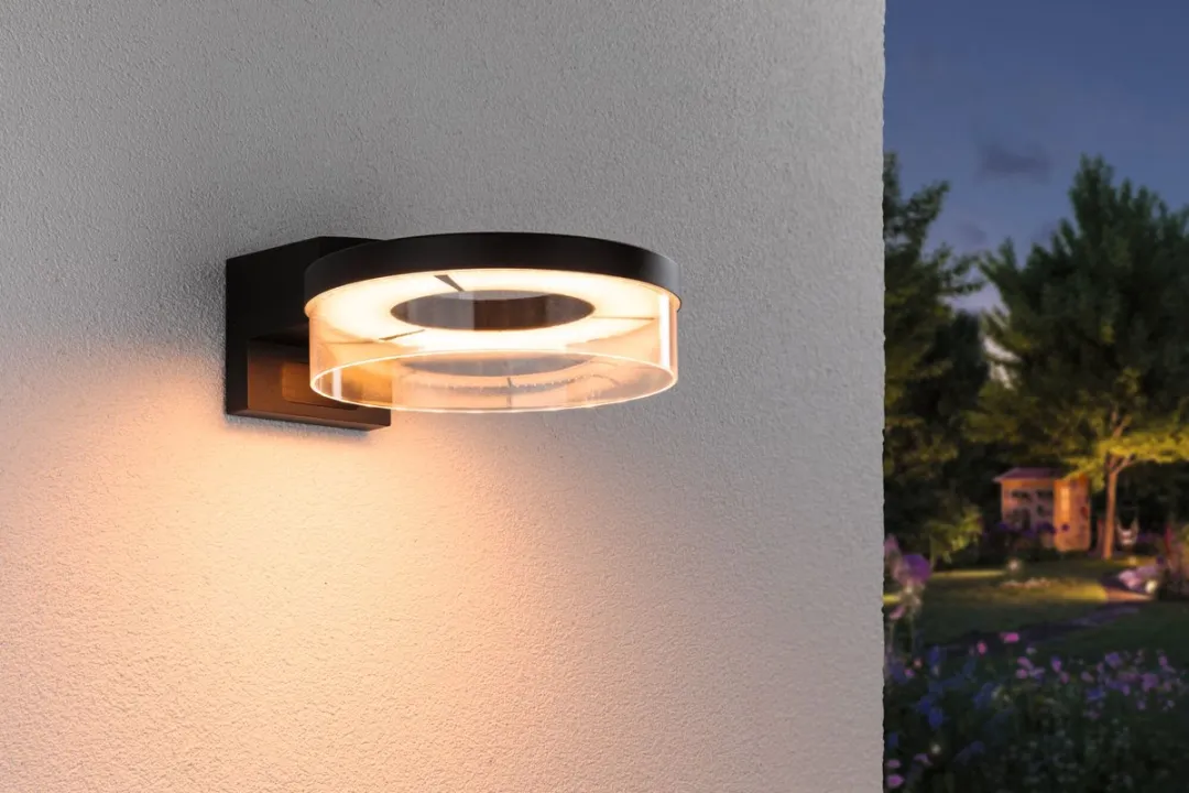 Paulmann LED Wandarmatuur Capera Zigbee 12,5W 800lm - Antraciet