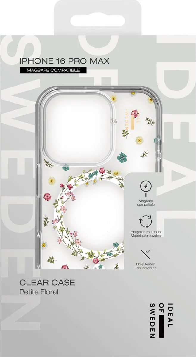 iDeal of Sweden Clear Case Petite Floral iPhone 16 Pro Max - IDCLCMS-I2467P-507