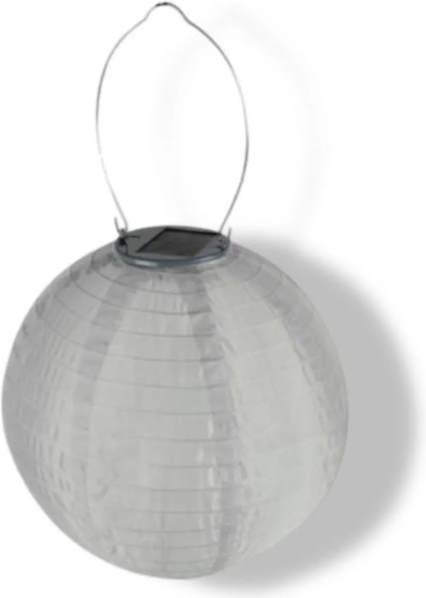 Perel Lampion LED Zonne-energie 25cm - Wit