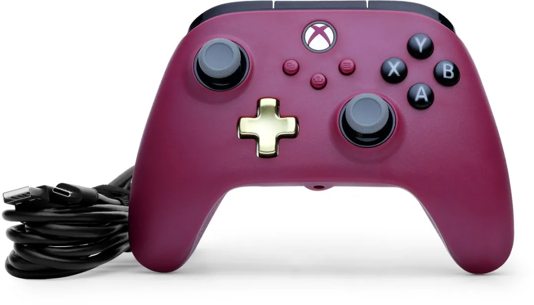 PowerA Advantage Plus XBGP0481-01 Bedrade Controller Xbox Series X|S - Ruby Wine