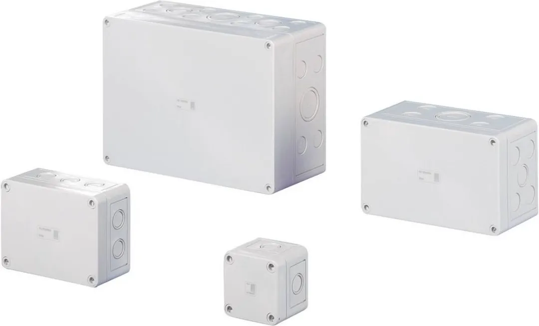 Rittal PK 9508.050 Installatiebehuizing 130x94x57mm - Grijs-wit