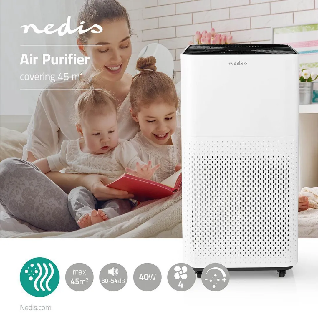 Nedis AIPU300C Luchtreiniger 45m²