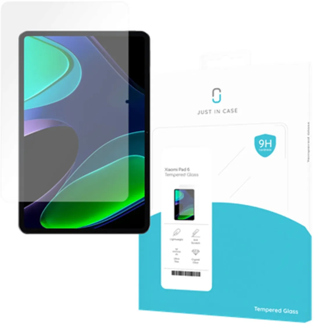 Just in Case Cazy Glas Screenprotector Xiaomi Pad 6