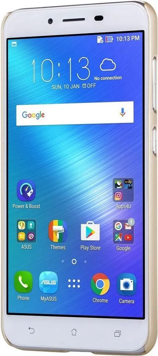 Nillkin Asus ZenFone 3 Max Hoesje Frosted Shield Goud