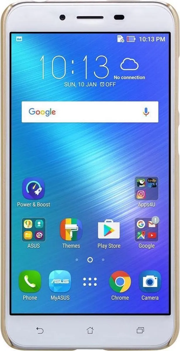 Nillkin Asus ZenFone 3 Max Hoesje Frosted Shield Goud