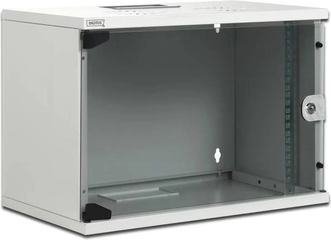 Digitus DN-19 09-U-S-1 Wandkast 19" - 9 HE - Grijs-wit