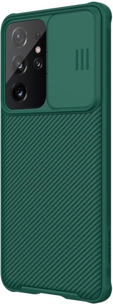 Nillkin CamShield Pro Hoesje Samsung Galaxy S21 Ultra - Groen