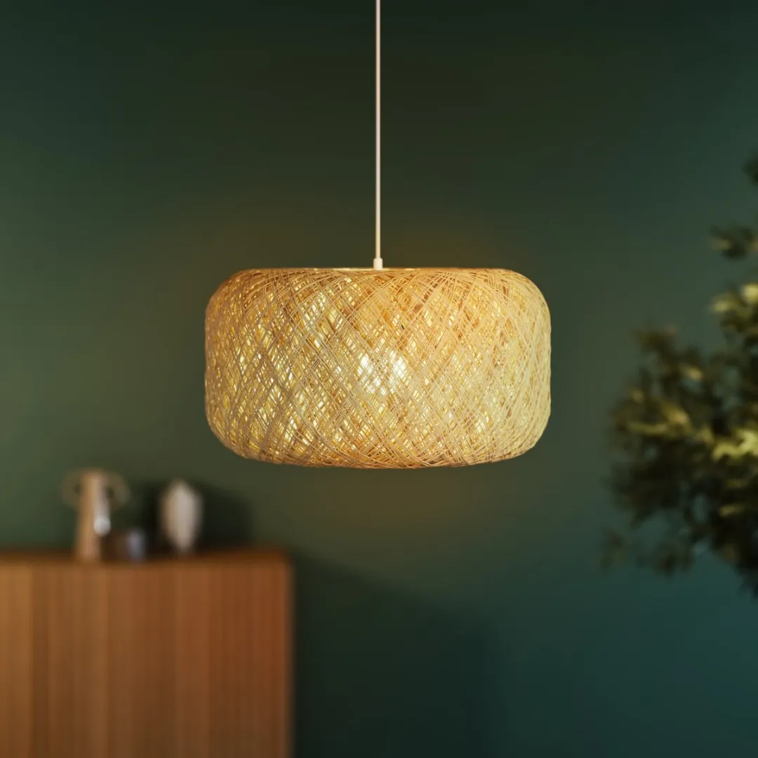 Osram Decor Paper Bale Hanglamp - 400mm - Beige - afbeelding 6 van 6