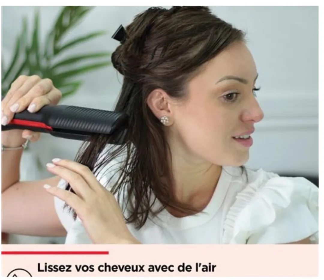 Revlon RVDR5330E One-Step Air Straight - 2-in-1 Föhn & Stijltang - Zwart