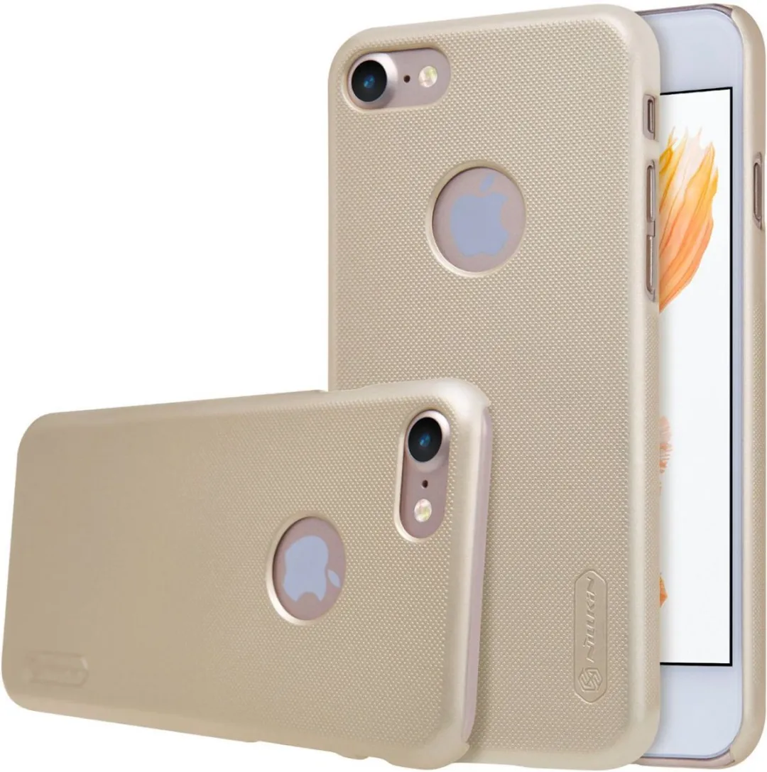 Nillkin Frosted Shield Hoesje iPhone 7/8 - Goud