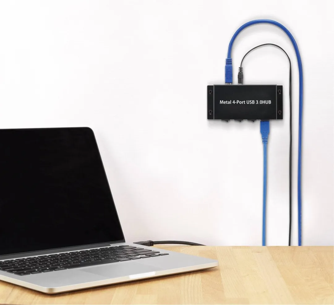 Renkforce RF-3955362 USB-hub 4 Poorten - USB 3.0 5Gbps - Zwart