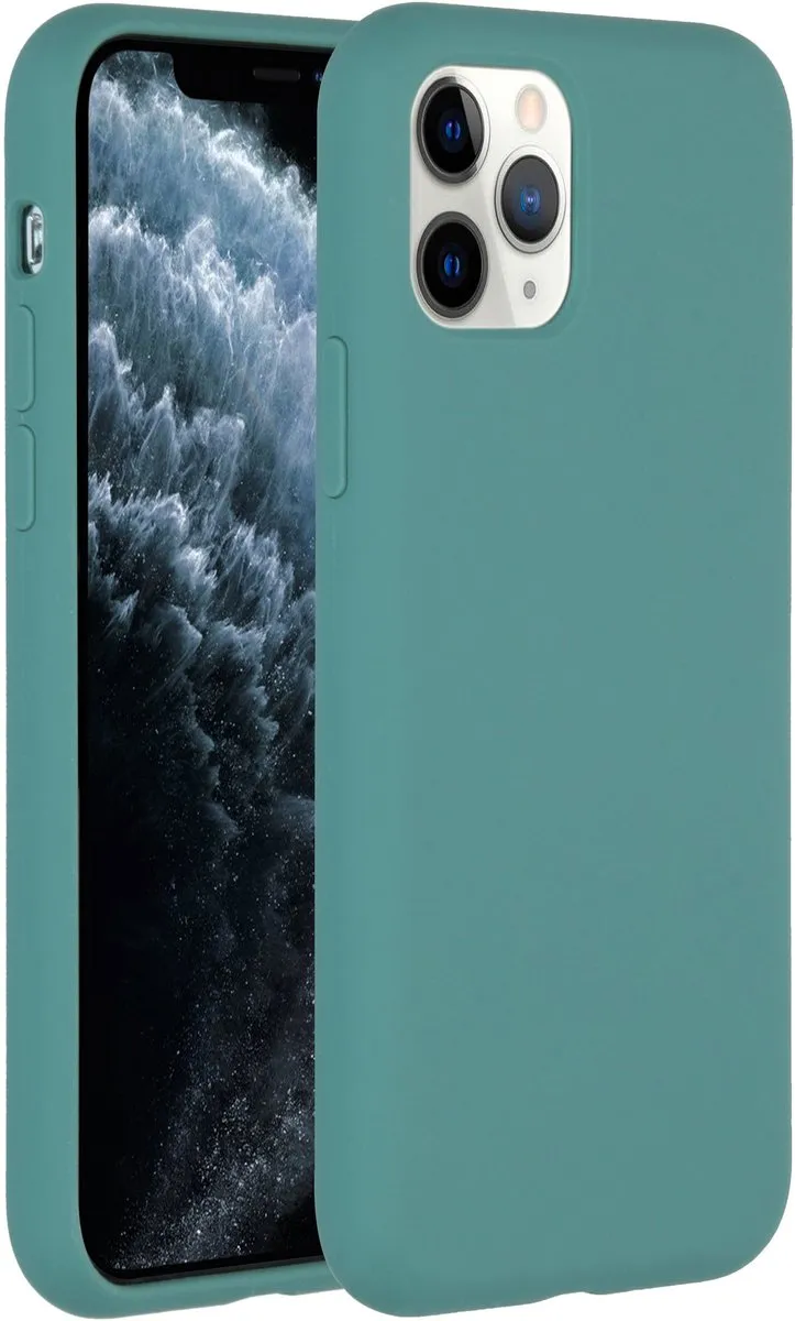 Accezz Hoesje iPhone 11 Pro Donkergroen