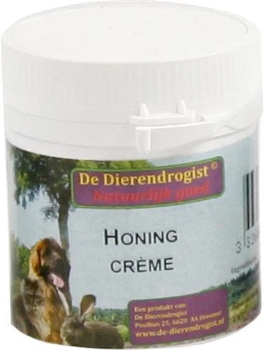Dierendrogist honing creme - 250 GR