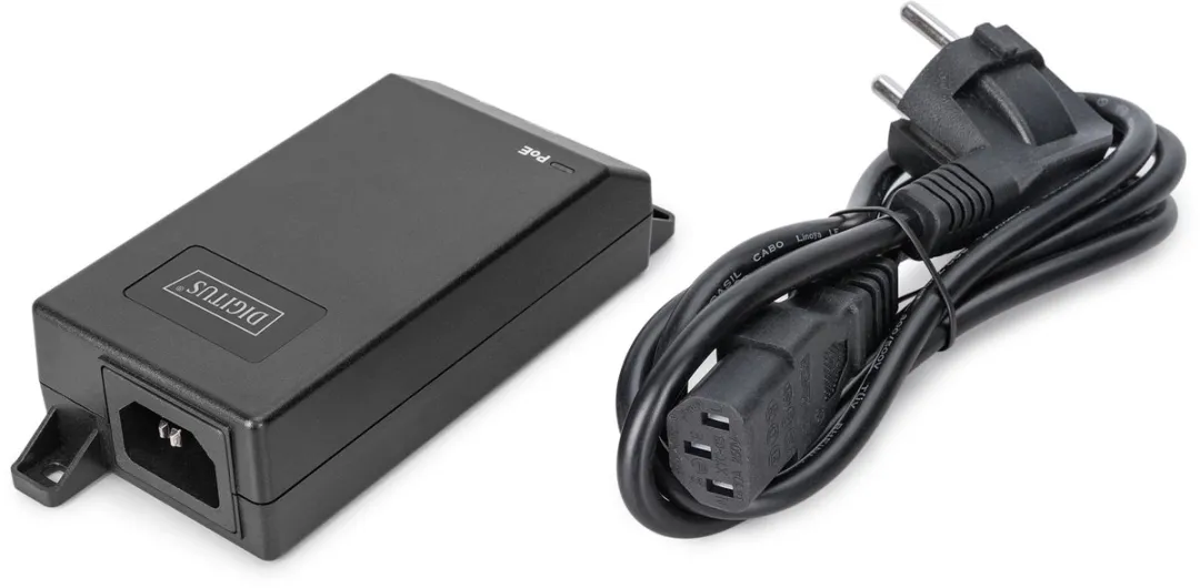 Digitus DN-95103-3 PoE Injector Gigabit Ethernet - Zwart