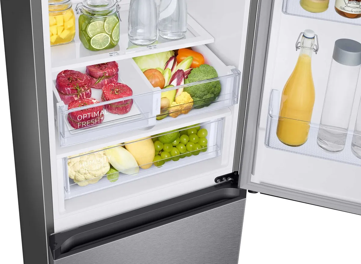 Samsung RB34C675DSA Koel-vriescombinatie 344L - Wi-Fi - Zilver