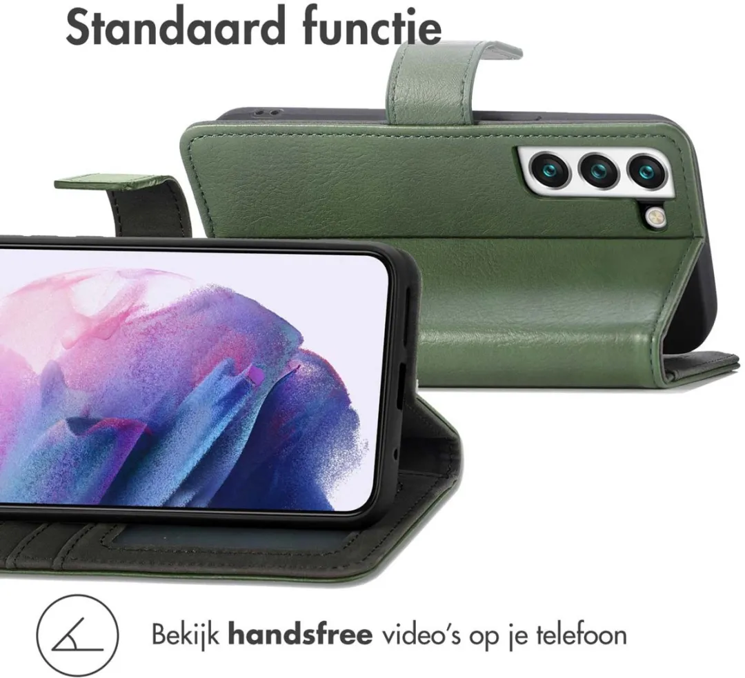 Imoshion Hoesje Samsung Galaxy S22 Groen - 3 Pasjes