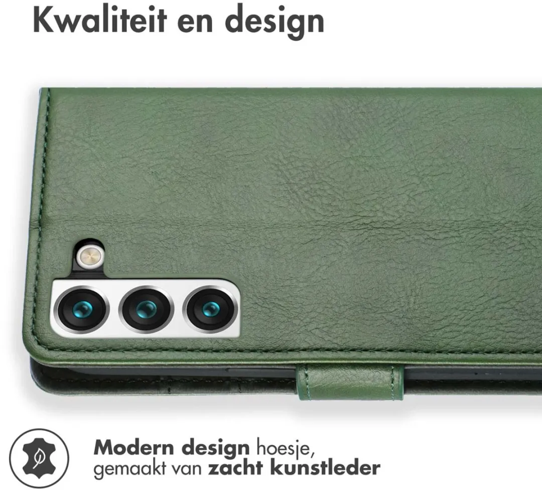 Imoshion Hoesje Samsung Galaxy S22 Groen - 3 Pasjes
