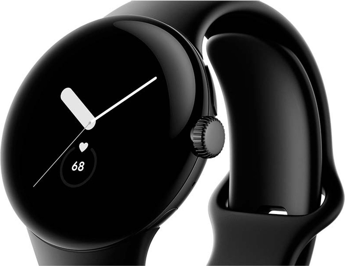 Google Pixel Watch - 41 mm - met GPS - Zwart (Zwart)