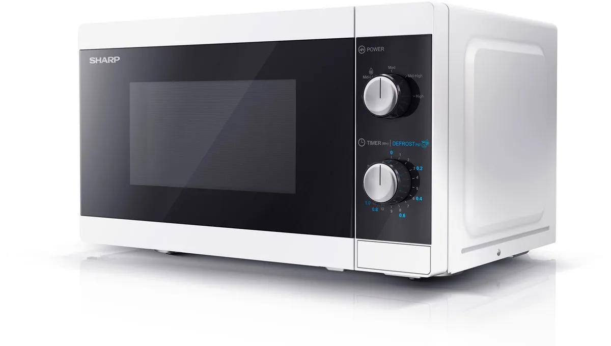 Sharp YC-MS01E-W Magnetron 800W 20L - Wit - afbeelding 3 van 6