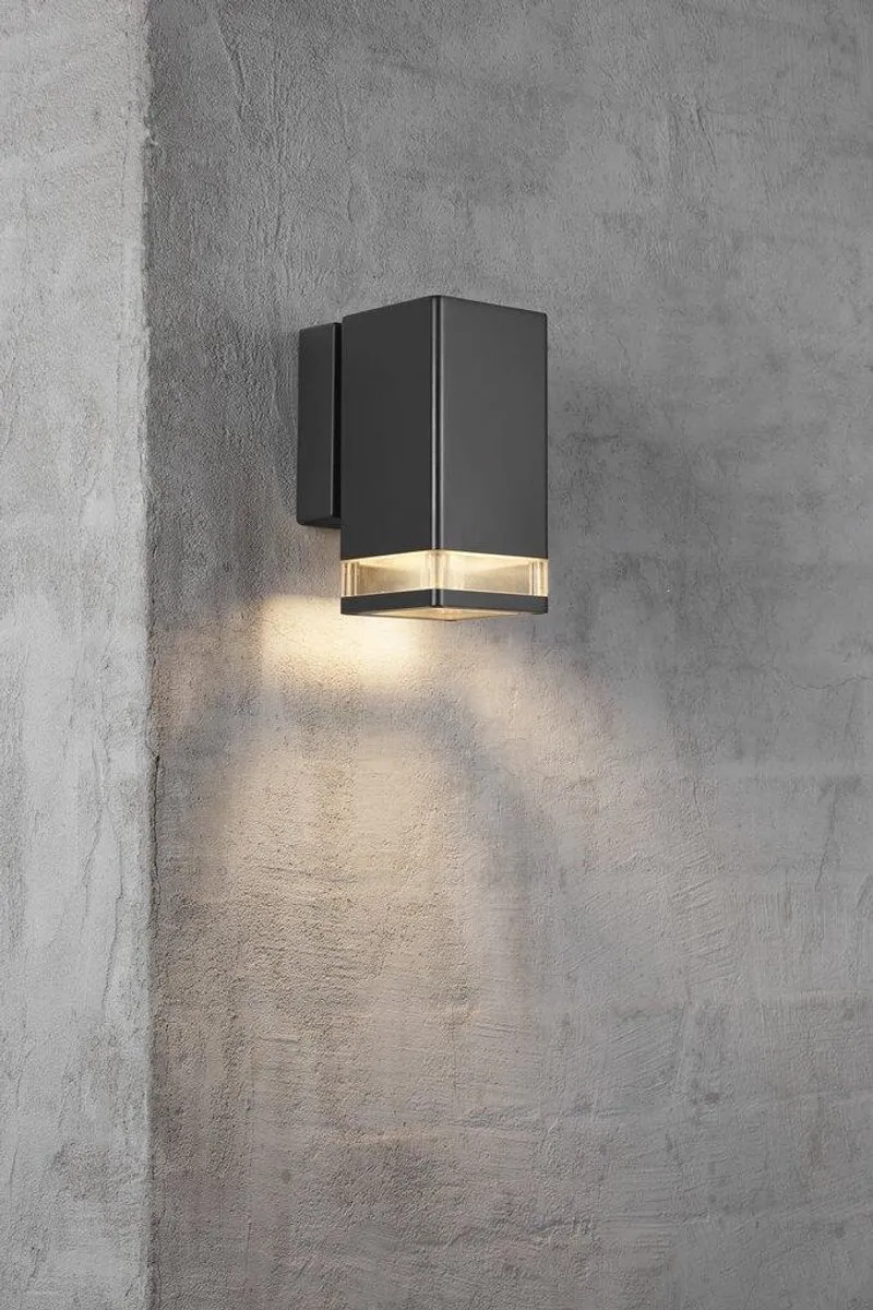 Nordlux Elm Wandlamp GU10 Zwart
