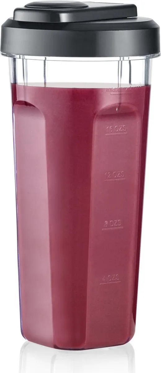 Severin SM 3743 Smoothieblender 320W - 2 Bekers 600ml - Zwart