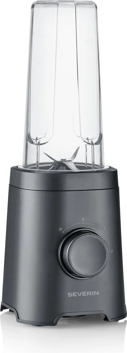 Severin SM 3743 Smoothieblender 320W - 2 Bekers 600ml - Zwart - afbeelding 6 van 6