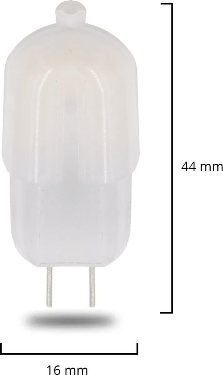 Lybardo G4 LED Lamp 10-pack - 1.6W 2700K Warmwit 120lm