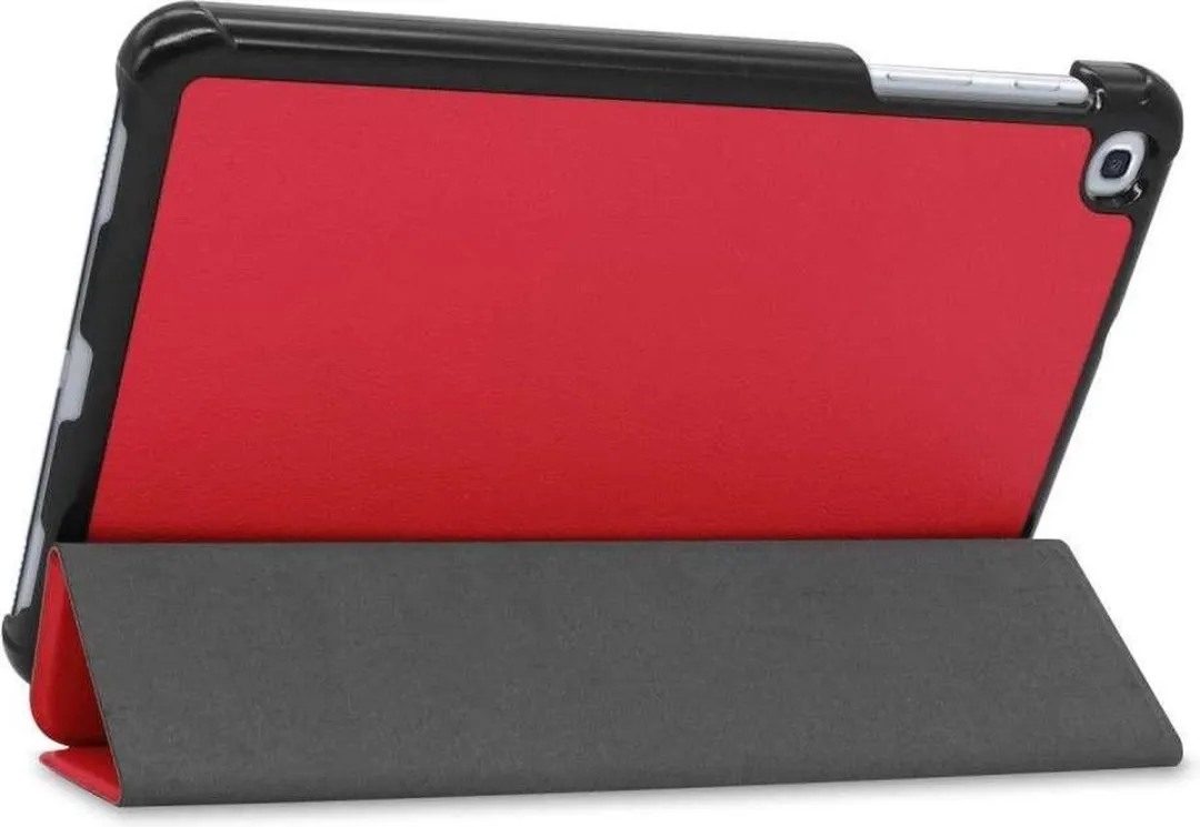 Just in Case Samsung Galaxy Tab A 8.4 2020 Smart Tri-Fold Hoes - Rood