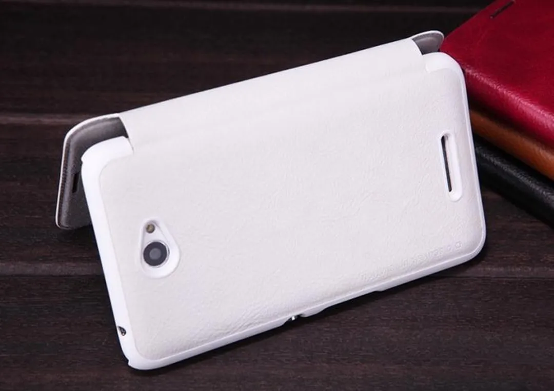 Nillkin Qin Series Hoesje Sony Xperia E4 - Wit - afbeelding 6 van 6