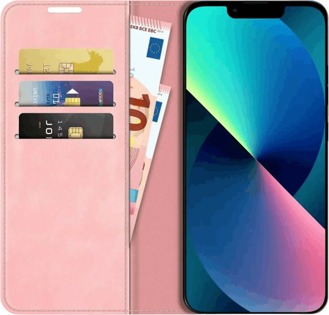 Just in Case Cazy iPhone 14 Plus Hoesje Roze
