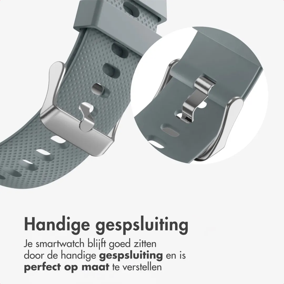 Imoshion Siliconen Bandje Samsung Galaxy Watch 8 - Grijs