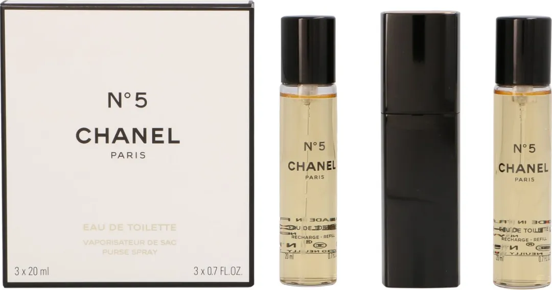 Chanel N°5 Twist and Spray Eau de Toilette - 60ml (3x20ml)