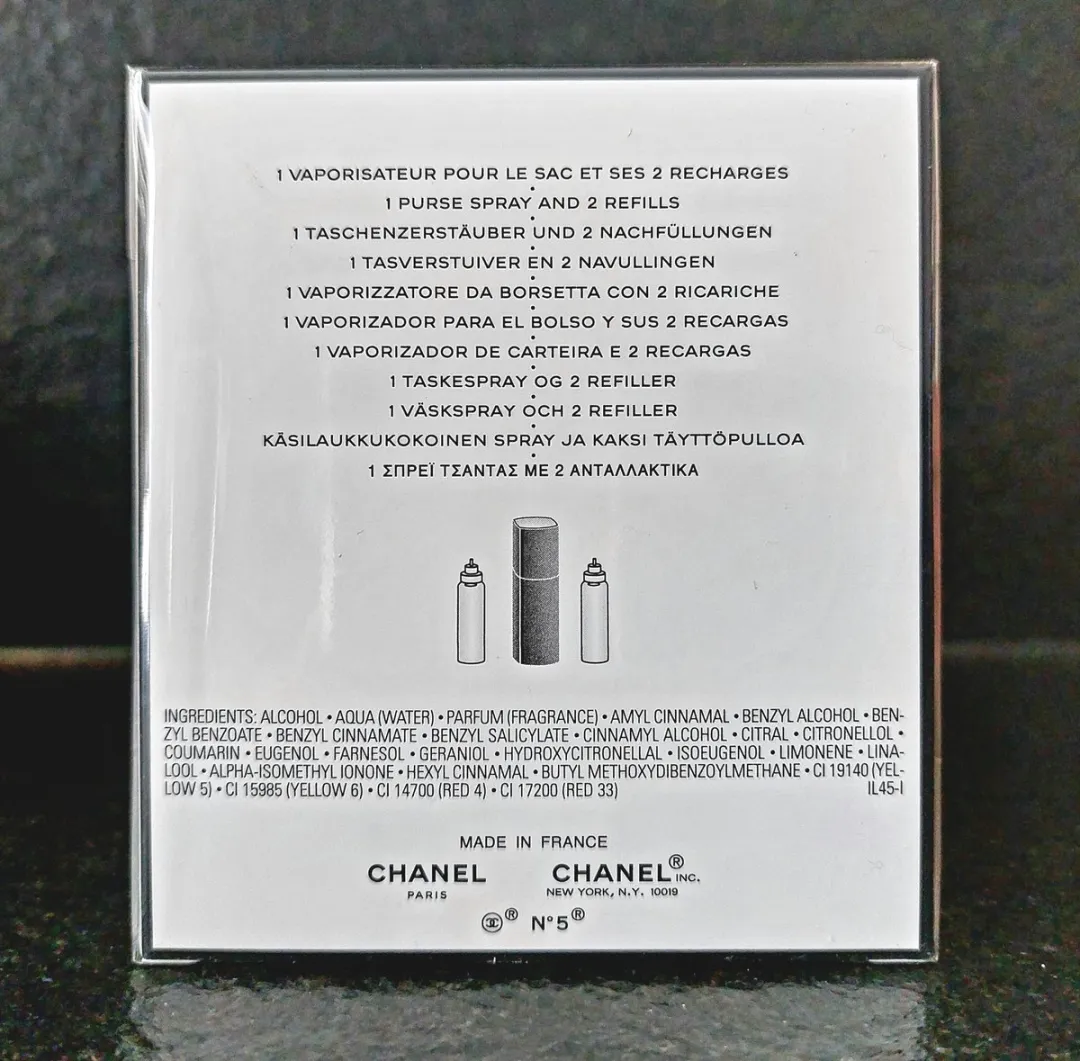 Chanel N°5 Twist and Spray Eau de Toilette - 60ml (3x20ml)