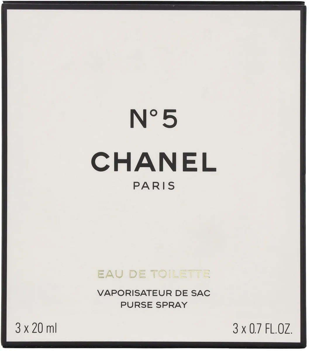 Chanel N°5 Twist and Spray Eau de Toilette - 60ml (3x20ml) - afbeelding 6 van 6