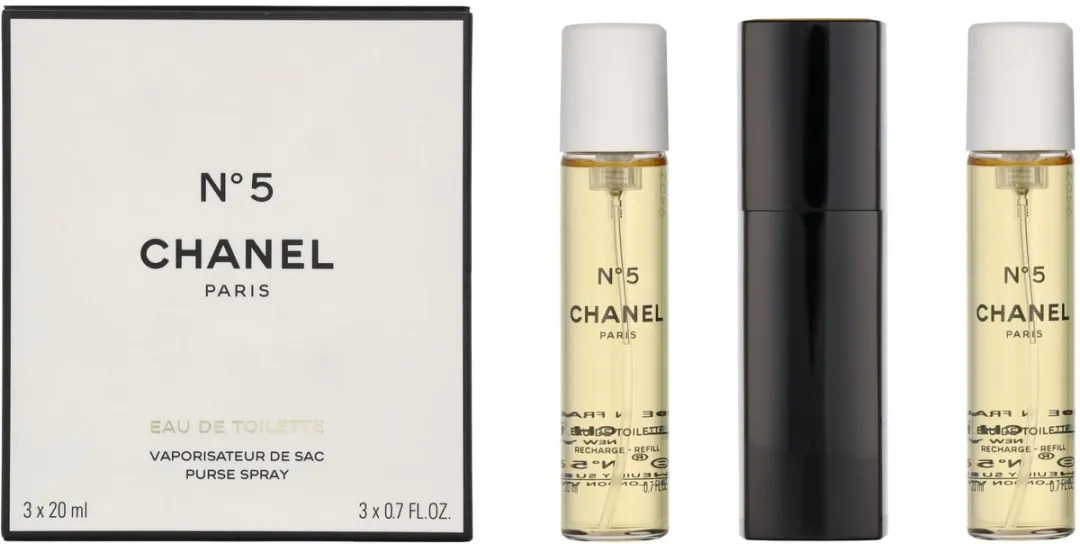 Chanel N°5 Twist and Spray Eau de Toilette - 60ml (3x20ml)