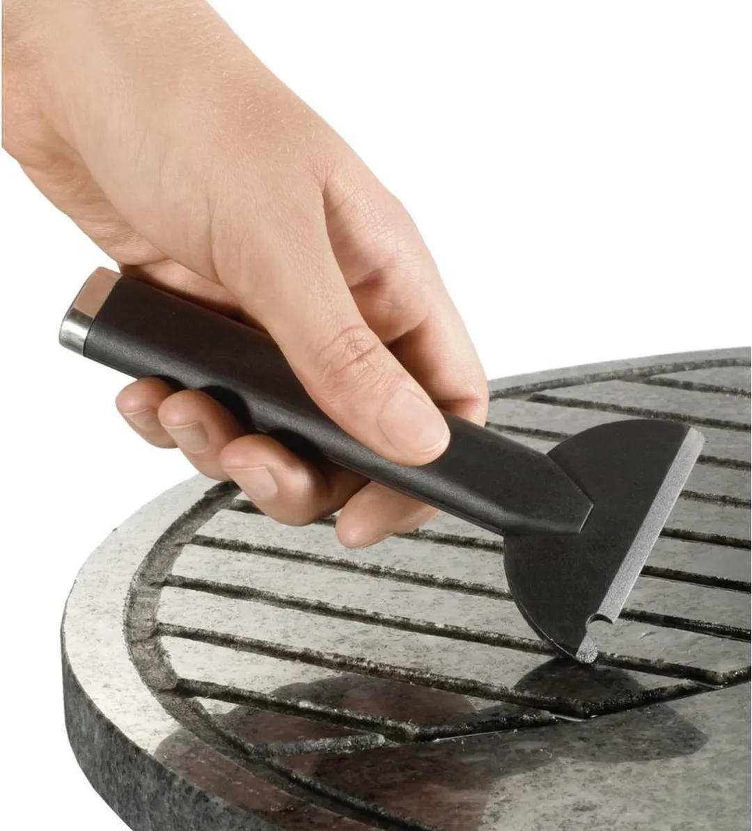 Unold Gourmetstel 8 fonduevorkjes, 8 pannen, Anti-aanbaklaag, Traploze temperatuurregeling RVS, Zwart