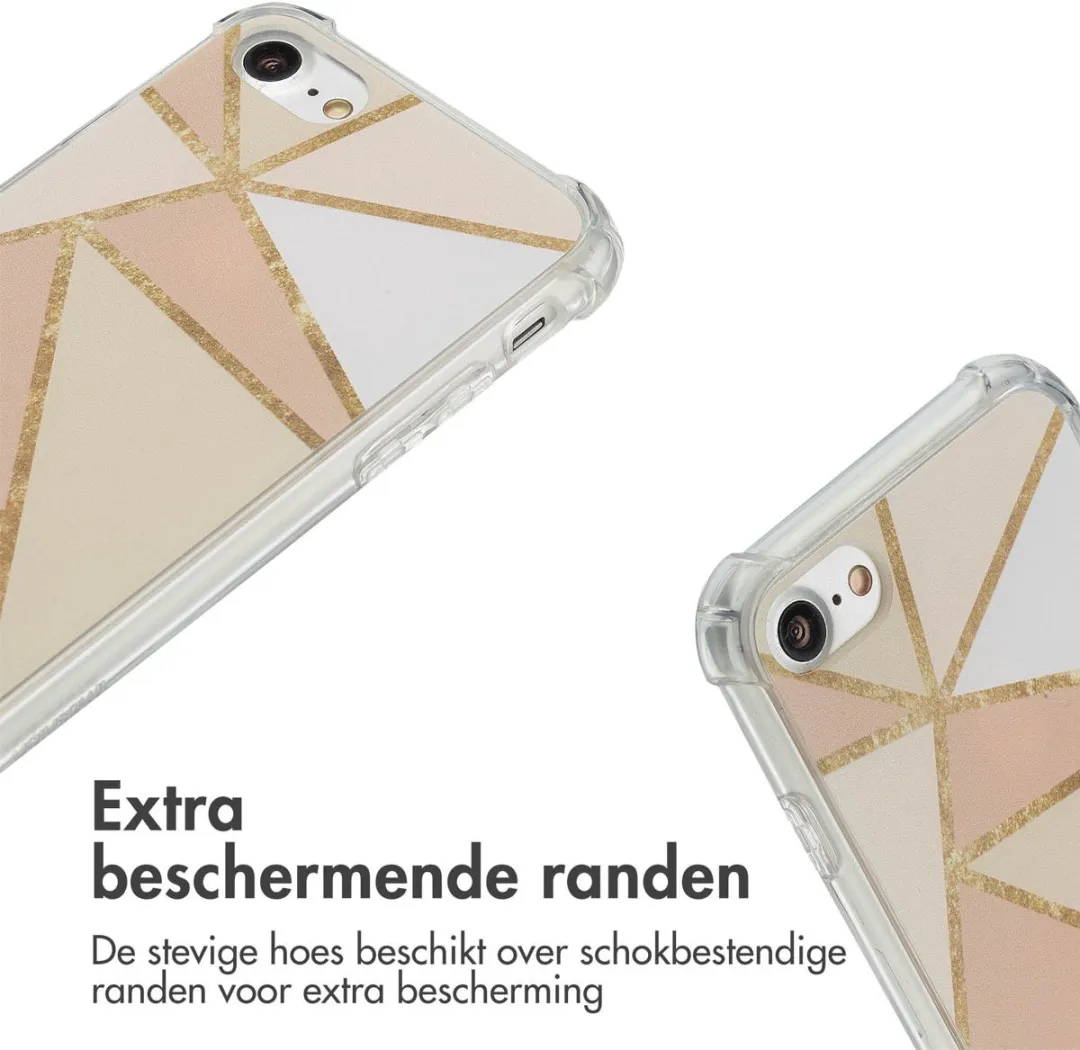 Imoshion iPhone Hoesje Beige Graphic - MagSafe compatibel