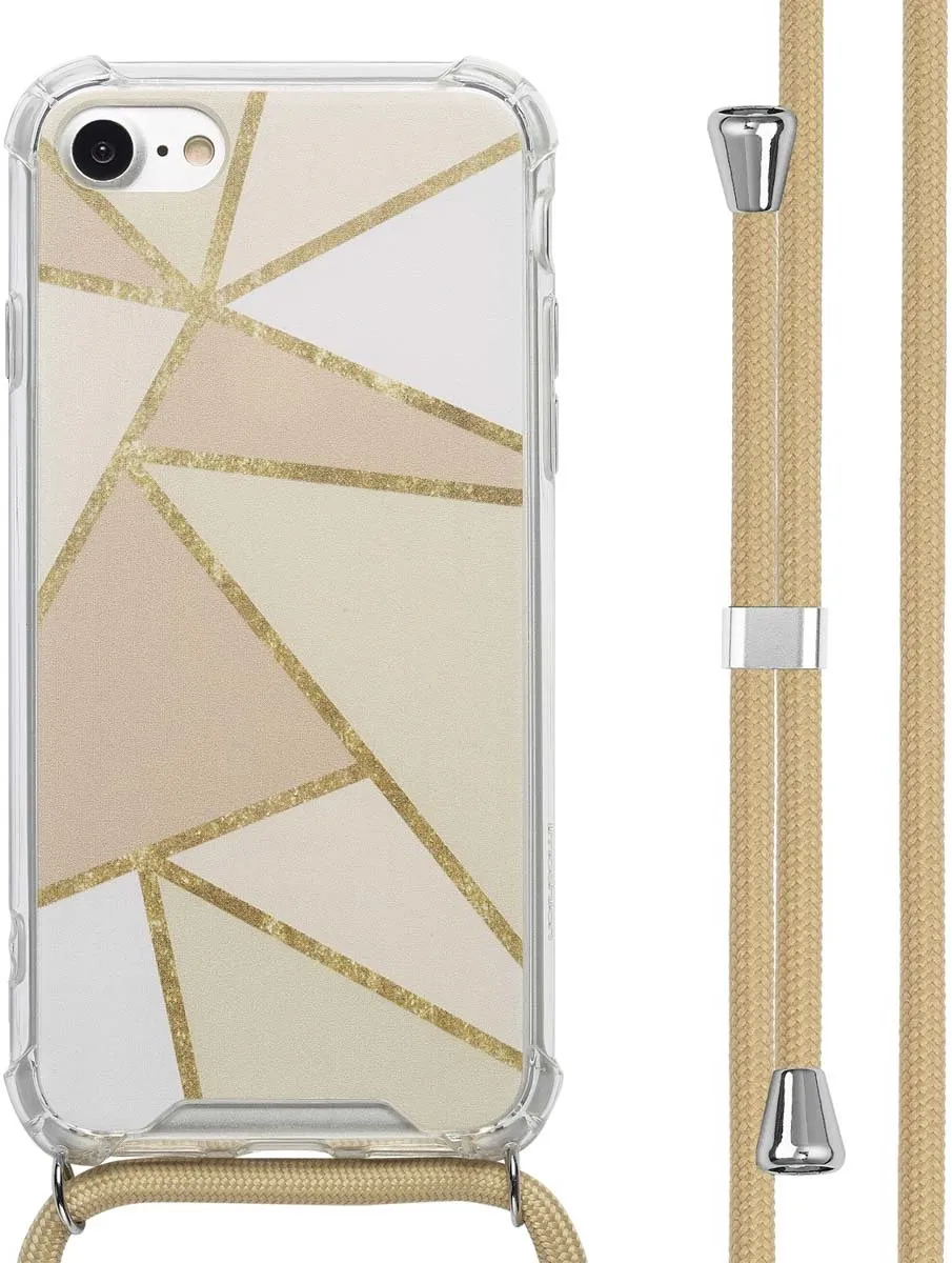 Imoshion iPhone Hoesje Beige Graphic