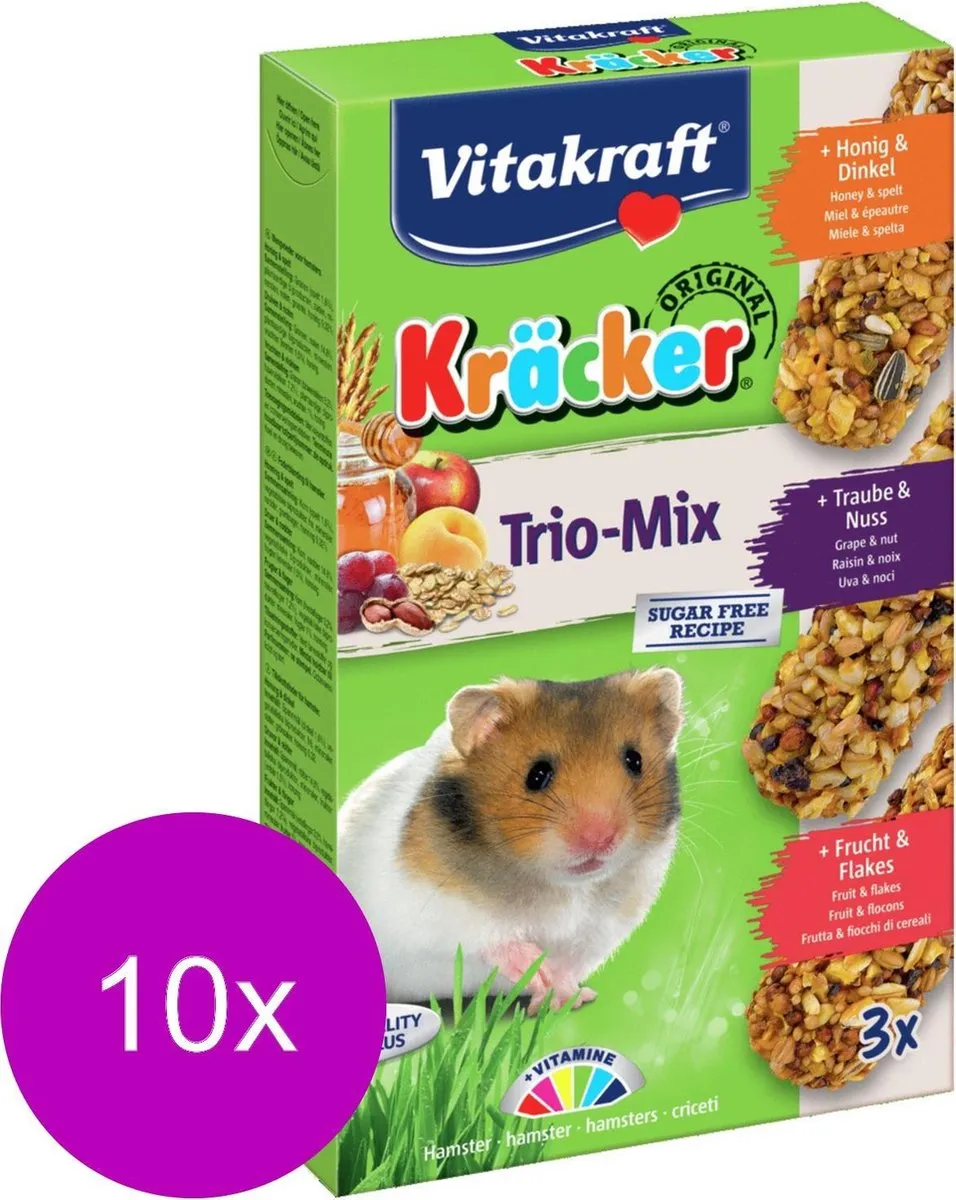 Vitakraft Hamster Kracker 3in1