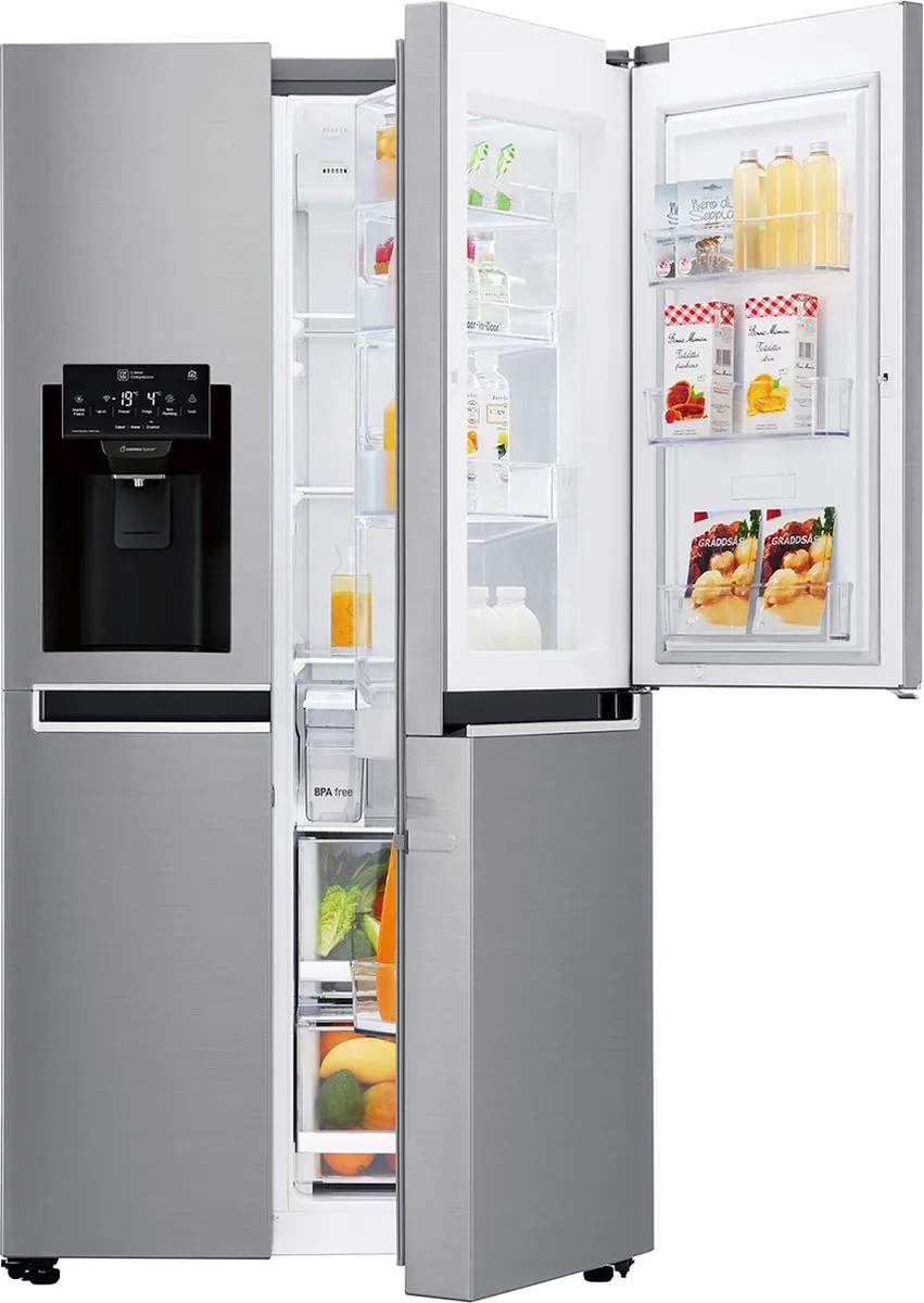 LG GSJ461DIDV Amerikaanse Koelkast - 668L - 4 Plateaus