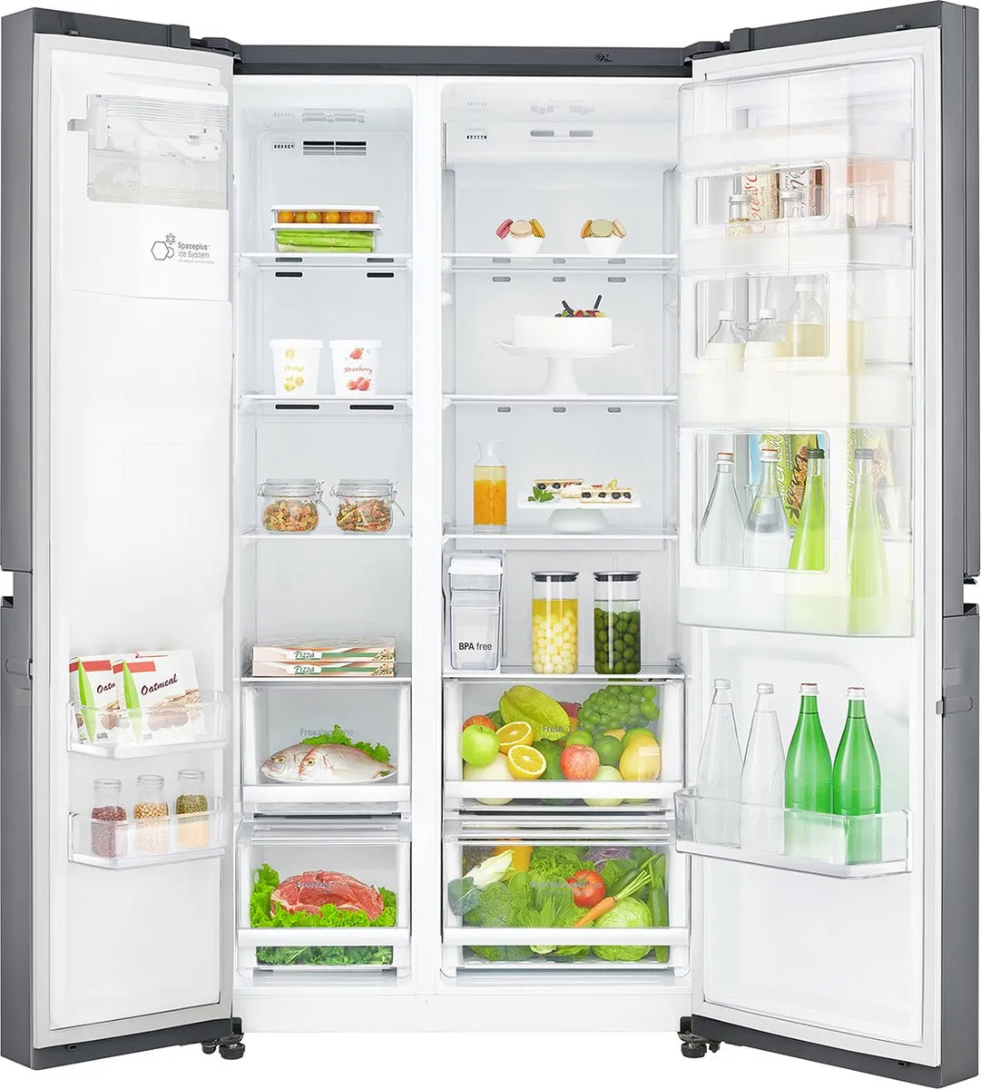 LG GSJ461DIDV Amerikaanse Koelkast - 668L - 4 Plateaus
