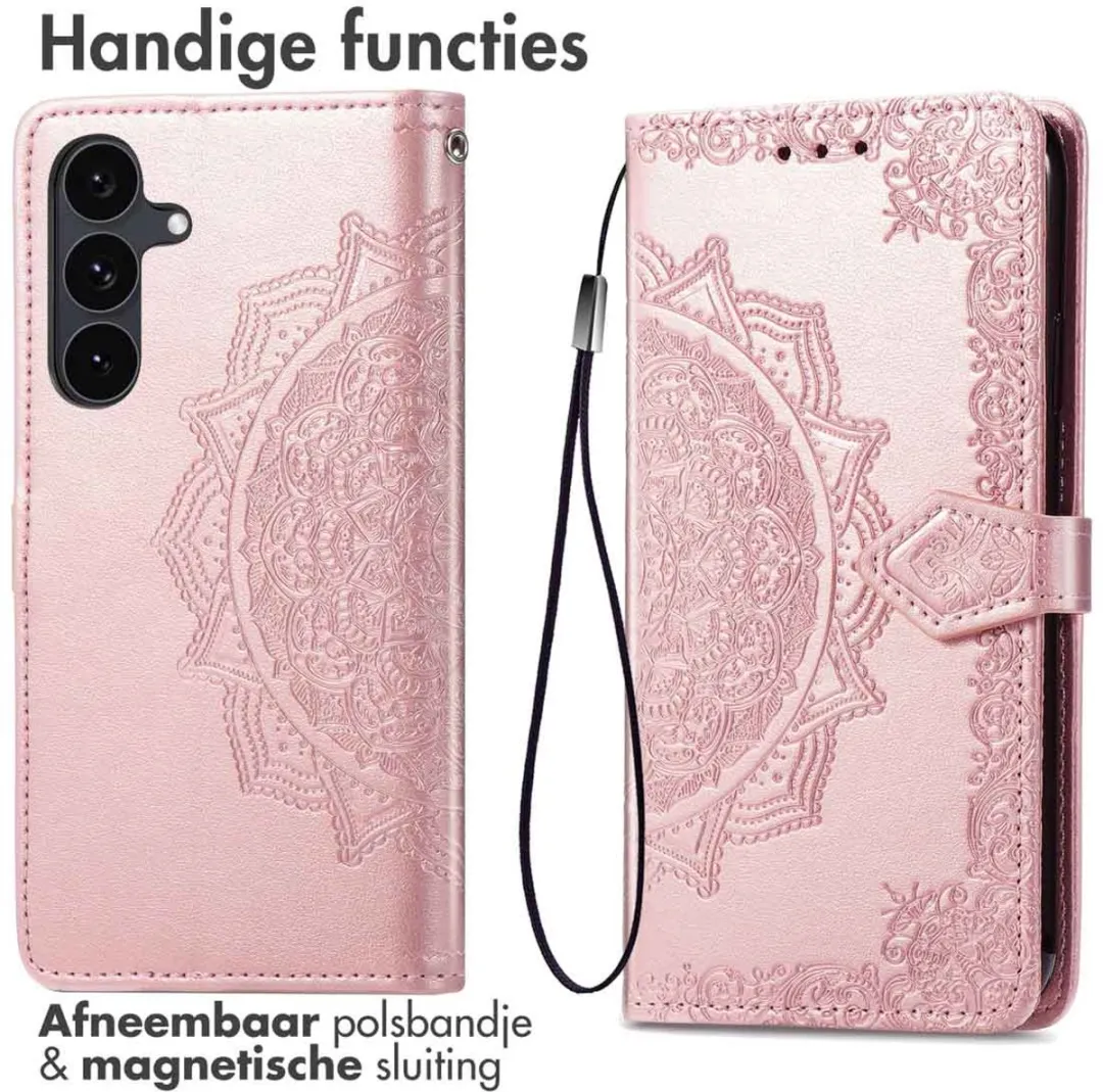 Imoshion Hoesje Samsung Galaxy S25 FE - Rosé Goud - 3 Pasjes