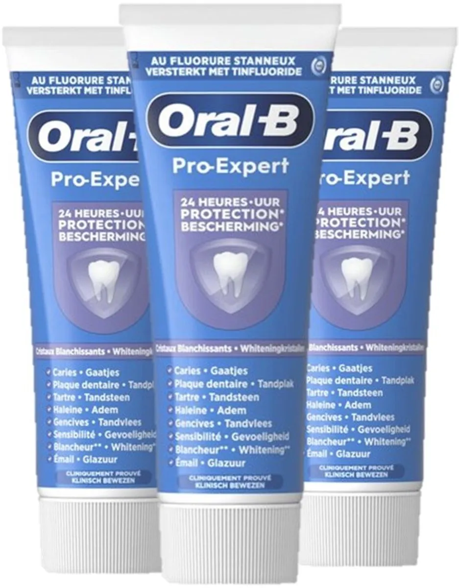 Oral-B Pro-Expert Zachte Whitening Tandpasta 225ml