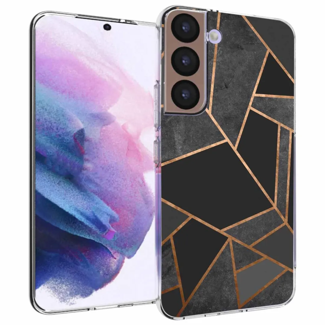 Imoshion Hoesje Samsung Galaxy S22 Black Graphic