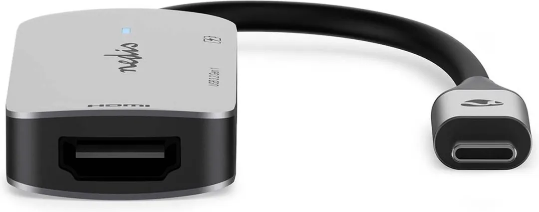 Nedis CCGB64230GY01 USB-C Multi-Port Adapter - Grijs - afbeelding 6 van 6