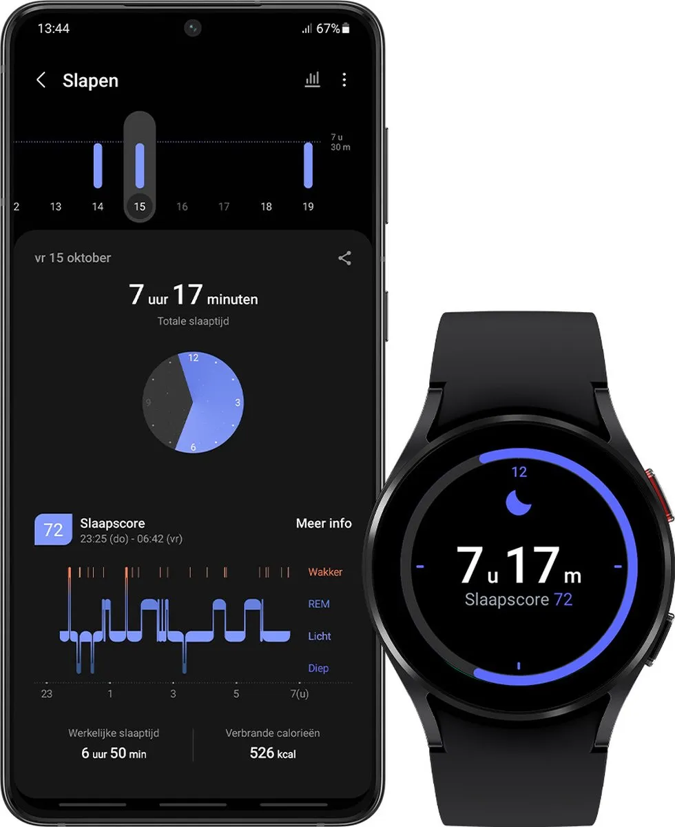 Samsung Galaxy Watch4 40mm - Smartwatch - Zwart