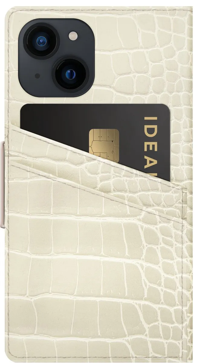 iDeal of Sweden Atelier Wallet iPhone 13 Cream Beige - afbeelding 5 van 6